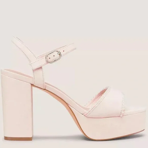 Stuart Weitzman Dancer Pearl Platform Sandal - Picture 2 of 9